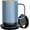 Steel Blue, variant on Self-Heating Coffee Mug T1-16oz, Heating Rechargeable Heated Coffee Mug, Mug with App & Button Control, Ideal for Coffee Lovers & Hot Drink Enthusiasts