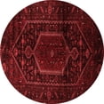 thumbnail image 1 of Ahgly Company Indoor Round Persian Red Traditional Area Rugs, 6' Round, 1 of 4
