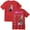 Red, variant on Nessa Barrett Aftercare World Tour 2025 Merch Cotton T-Shirt Women Men Casual Crewneck Short Sleeve Tee