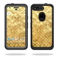 thumbnail image 1 of MightySkins LIFGOPI5-Gold Tiles Skin for Lifeproof Fre Google Pixel 5 in. Case Wrap Cover Sticker - Gold Tiles, 1 of 4