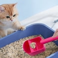 thumbnail image 3 of RKSTN A Shovel Multifunctional Cat Litter Shovel Rose Red, 3 of 3