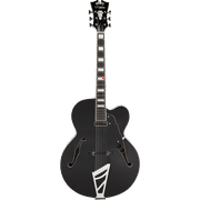 D'Angelico Premier EXL-1 Hollow-Body Electric Guitar w/ Stairstep Tailpiece - Black