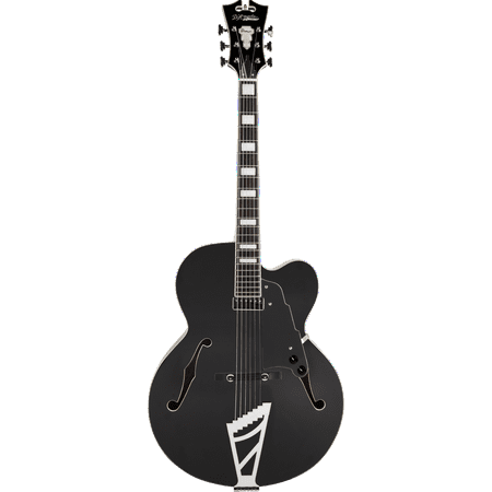 D'Angelico Premier EXL-1 Hollow-Body Electric Guitar w/ Stairstep Tailpiece - Black