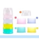 thumbnail image 3 of Dispensador de leche en polvo apilable de 4 capas con cierre giratorio y sin BPA, contenedor para guardar refrigerios, 3 of 7