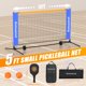 thumbnail image 4 of Set de pickleball Hotnueout con red, palas y pelotas de 1,5 m de ancho, 4 of 9