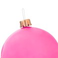 thumbnail image 2 of Bola inflable de Navidad con luz LED Bola decorada con PVC (Rosa 45 cm), 2 of 8