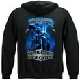 thumbnail image 3 of Never Forget Fallen Soldier Long Sleeve Sweatshirt by , Black, L, 3 of 6
