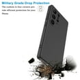 thumbnail image 3 of For Samsung Galaxy S25 Ultra Case, Liquid Silicone Phone Case for Samsung Galaxy S25 Ultra, Ebizware Shockproof Full-Body Protective Rugged Rubber Slim Cover with Microfiber Lining - Black, 3 of 11