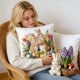 thumbnail image 5 of Funda de almohada de pelusa corta de 18 pulgadas, bonita funda de almohada decorativa bordada para sofá, dormitorio, sala de estar, decoración del hogar, cosas buenas de Pascua., 5 of 6