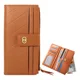 thumbnail image 1 of Cartera Larga De Cuero Para Mujer, 1 of 8