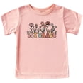 thumbnail image 4 of 1st Grade Floral Shirt for Girls Cute Back to School Flower Graphic Tee for Kids Peach Shirt Youth Small, 4 of 5