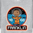 thumbnail image 3 of Peanuts - Franklin Space Badge - Men's Crew Neck Fleece Pullover, 3 of 6