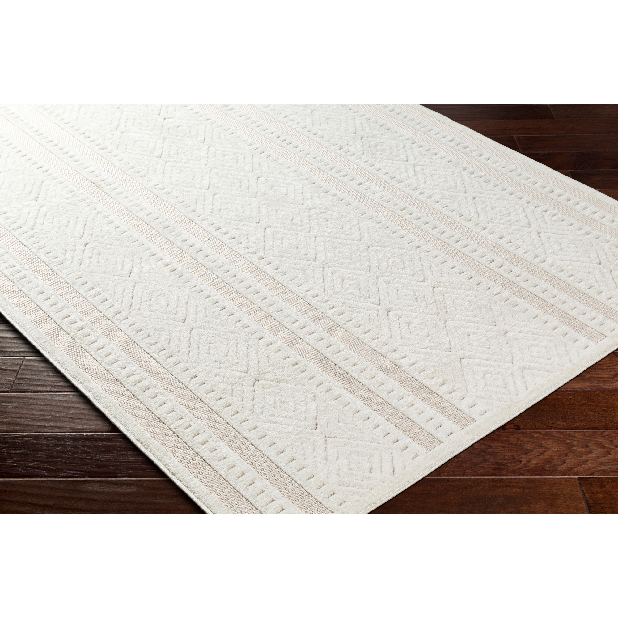 Artistic Weavers  Cream 7' x 9'  Indoor/Outdoor Rectangle Area Rug