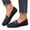 Black, variant on Genuine Leather Horsebit Loafers, Slip‑On Flat Driving Shoes, Office Loafers, Women's Loafer Shoes, Comfortable Slip On Casual Flat Penny Shoes for Walking, Driving, Dressy, White 6