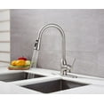 thumbnail image 4 of RUNFINE Single-Handle Pull Down Sprayer Kitchen Faucet Brushed Nickel Finish, 4 of 6