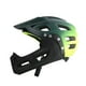 thumbnail image 3 of Casco integral ligero para bicicleta, unisex, ideal para BMX, con ventilación. amarillo verde oscuro, 3 of 9