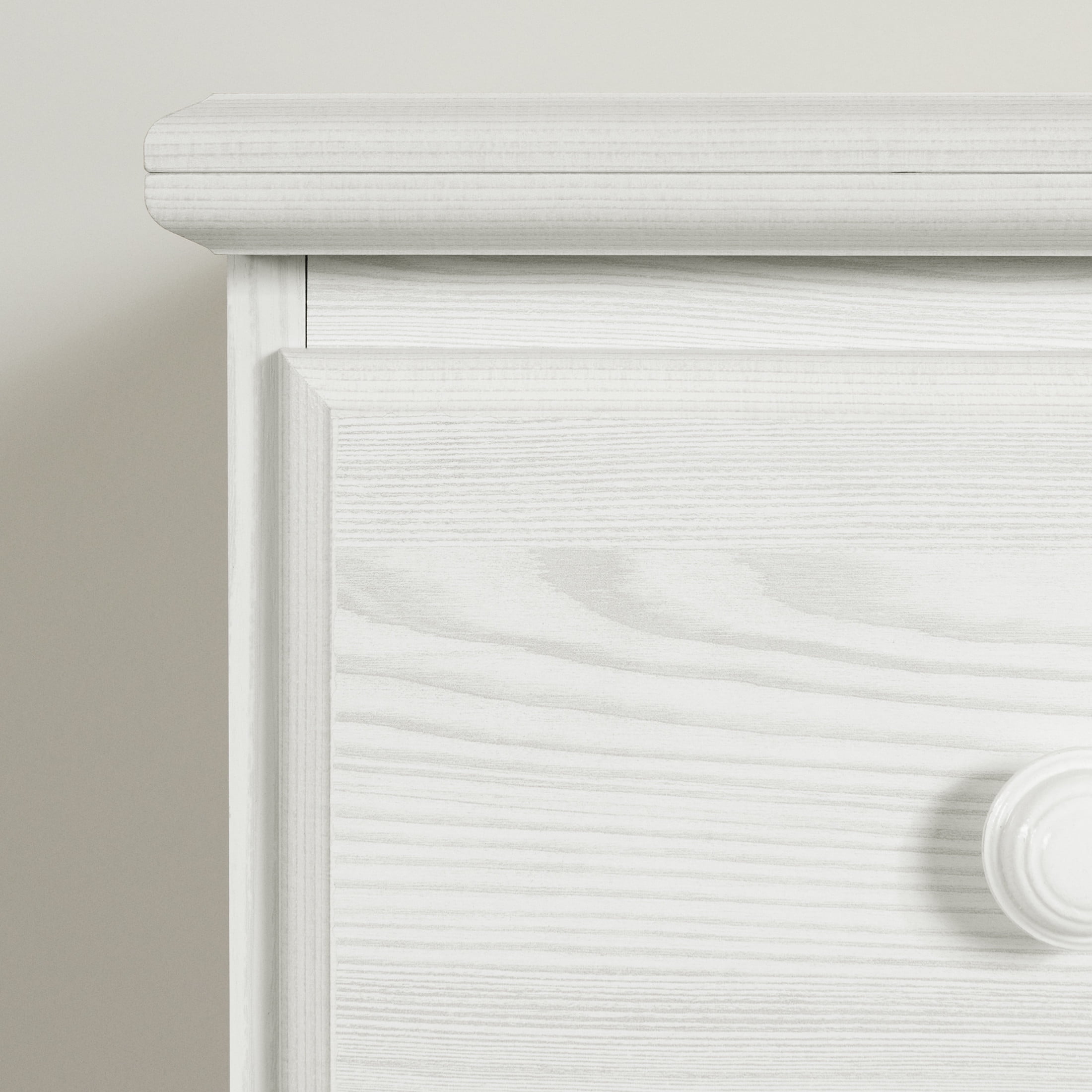 South Shore Summer Breeze, Coastal Dresser, White