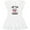 AA-White, variant on Inktastic Panda Lover Cute Childs Gift Baby Girl Dress