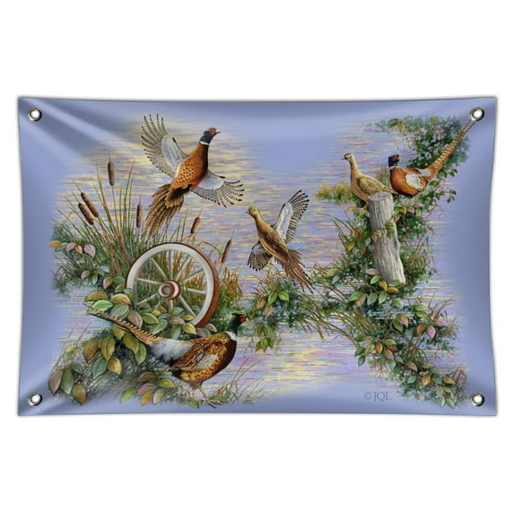 Pheasant in Nature Home Business Office Sign