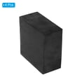 thumbnail image 3 of Unique Bargains Square Vibration Isolation Mats 3.94 ' x 3.94 ' x 2', Black 4Pcs, 3 of 5