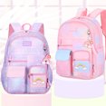 thumbnail image 2 of Lightweight Backpack Girls Shool Bag Bookbag Portable Daypack Large Capacity, 2 of 8
