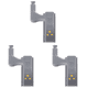 thumbnail image 3 of Luz LED con sensor de bisagra universal 0 25W para gabinete, cocina, dormitorio (WW) 3PCS, 3 of 7