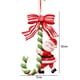 thumbnail image 2 of Adornos navideños con cordón, Papá Noel, muñeco de nieve, ciervo, colgante para árbol de Navidad, regalo para amigos y familiares, 2021, 2 of 7