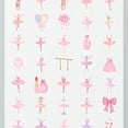 thumbnail image 4 of 35pcs-50pcs Elegant Stationery Stickers Ballerina Teacher Reward Decals Ballet Waterproof Graffiti for Luggage Phone Suitcase, 4 of 9