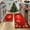 style-05, variant on Christmas Kitchen Mats Set of 2, Xmas Kitchen Rugs, Red & Gold Snowflake, Merry Christmas and Happy New Year Design, Non - Slip Floor Mats for Kitchen, Entryway, Holiday Decor 17x30 + 17x47 Inch