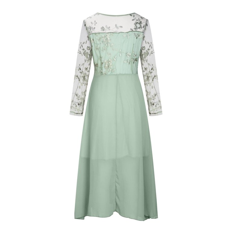 pale green cocktail dress Vintage Pale Green Party Dress – Opal Margate