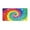 Rainbow Color Tie Dye Hippie Love, variant on Pink Ribbon Breast Cancer Us License Plate Front Metal Car Plate 6×12 Inch Aluminum Noverlty License Plate Decorative Car Vanity Tag Plates Gifts