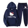 thumbnail image 3 of Sudaderas y tops deportivos de dibujos animados de Hello Kitty para hombres y mujeres, sudaderas con capucha para parejas, trajes de moda de primavera y otoño 2024, 3 of 5