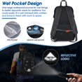 thumbnail image 4 of Mochila de senderismo IGOLUMON 40L impermeable para hombre y mujer, 4 of 8
