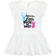 thumbnail image 3 of Inktastic Gender Reveal Will It Be a Little Buck or Doe? Girls Toddler Dress, 3 of 5
