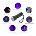 thumbnail image 4 of LED Flashlight Black Light, Currency Verification Portable Handheld Flashlight Black Lamp  For Dog Urine, 4 of 8
