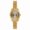 Gold+Gray, variant on Elegant Women's Analog Quartz Watch - Waterproof Luxury Ladies Wristwatch with Date Display, Dainty Gold and Silver Stainless Steel Watches for Women