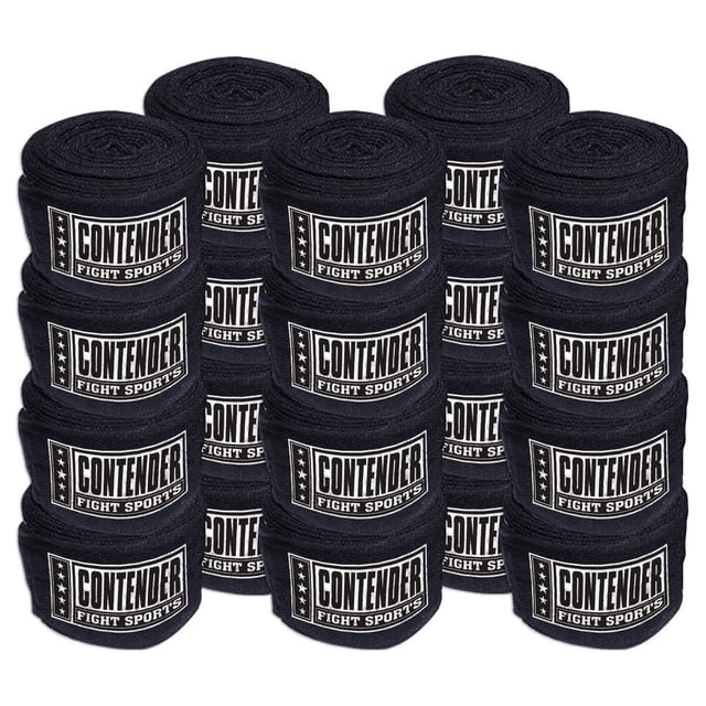 Contender Fight Sports Vendas para manos de boxeo estilo mexicano (paquete de 10 pares)