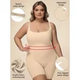 thumbnail image 5 of Shapewear Bodysuit Tummy Control Plus Size,Seamless Sculpting Comfortable Firm Control Shaping Underwear, 5 of 7