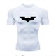 thumbnail image 3 of Camisetas de murciélago ancho para hombre, camisa deportiva para correr, Camiseta corta de Fitness, secado rápido, medias de gimnasio, camisas de compresión muscular, 3 of 5
