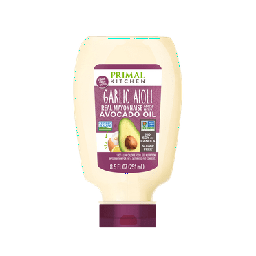 Primal Kitchen Garlic Aioli Mayo Squeeze Bottle, 8.5oz