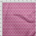 thumbnail image 3 of oneOone Viscose Chiffon Fabric Check & Geometric Decor Fabric Printed BTY 42 Inch Wide, 3 of 4