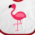thumbnail image 4 of Inktastic Pink Flamingo Boys or Girls Baby Bib, 4 of 4