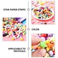 thumbnail image 4 of 540Pcs Star Origami Paper Strips Decorative Colored Star Paper Strips DIY Origami Stars Paper Strips, 4 of 5