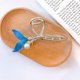 thumbnail image 2 of Pinza para el pelo de cola de pez azul, pinza para el pelo de perla dulce, pinza para el pelo para niña, pinza de tiburón Simple, accesorios para cabello femenino de sirena JM, 2 of 5