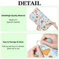 thumbnail image 6 of Red Mushroom Flower Light Pattern Dish Drying Mat for Kitchen 1 Pack, Ultra Absorbent Microfiber Dishes Drainer Mats,16"x18", 6 of 6