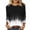 Black 4, variant on Womens Long Sleeve Fall Winter Shirts Plus Size Print Crewneck Casual Pullover Tunic Tops Fashion Lightweight Blouse Khaki 2 3XL