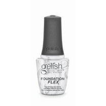 Gelish Foundation Flex (Clear) Gel Nail Polish, Base Coat For Nails, Neutral Nail Polish Colors, 0.5 ounce