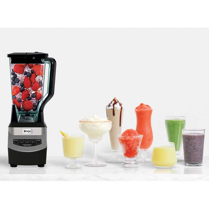 Ninja 1000 Watts Blender NJ600, Silver/Black, 72 Oz - Walmart.com