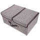 thumbnail image 3 of GOOHOCHY Organizador de ropa con doble tapa, multifuncional, plegable, para el hogar, 3 of 8
