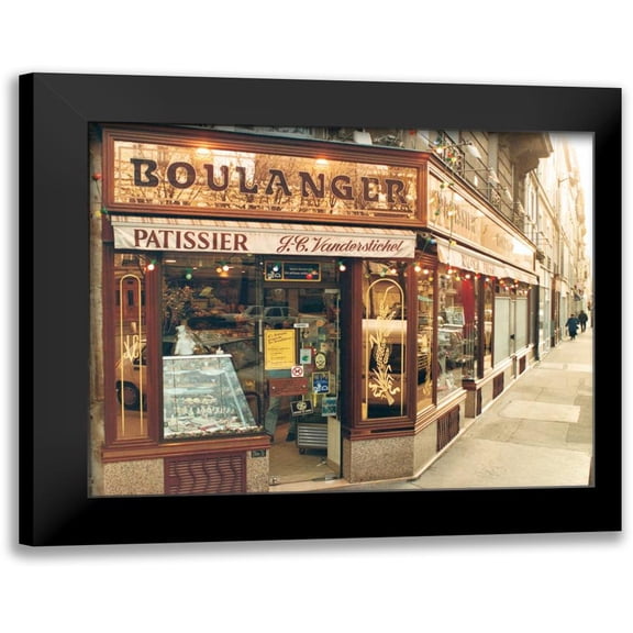 Cieslikowski, Zeny 14x12 Black Modern Framed Museum Art Print Titled - Boulangier Patissier